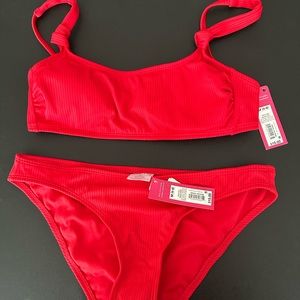 Women’s Red Bikini Set